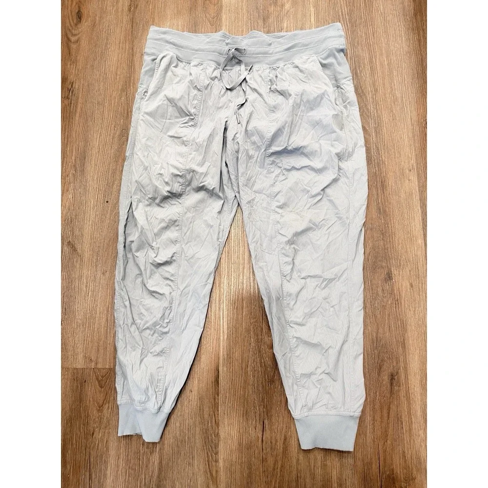 Lululemon Dance Studio Jogger Pants Women's 18 Gray - Picture 2 of 10